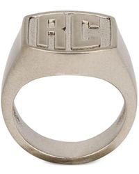 Roberto Cavalli - Rc-Monogram Signet Ring - Lyst