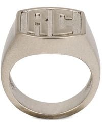 Roberto Cavalli - Anello A Sigillo Con Monogramma Rc - Lyst