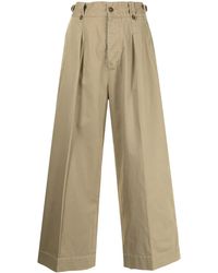RRL - Cropped-Hose Mit Weitem Bein - Lyst