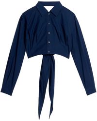 Ami Paris - Camicia Crop - Lyst
