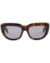 Prada - Tortoise-Shell Rectangle-Frame Sunglasses - Lyst
