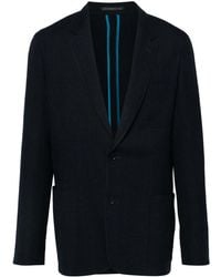 Paul Smith - Check-Pattern Blazer - Lyst