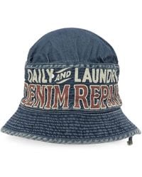 Kapital - Laundry Logo-Print Bucket Hat - Lyst