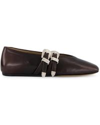 Le Monde Beryl - Claudia Leather Ballet Flats - Lyst