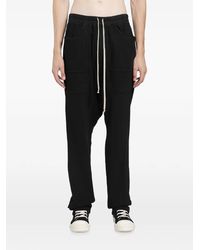 Rick Owens - Cargo-Pockets Drop-Crotch Trousers - Lyst