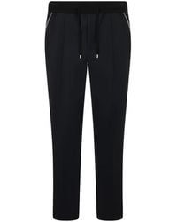 Moorer - Pantalones De Chándal Slim Con Cordones - Lyst