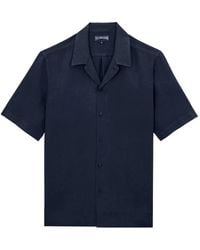 Vilebrequin - Courbis Short-Sleeved Linen Shirt - Lyst