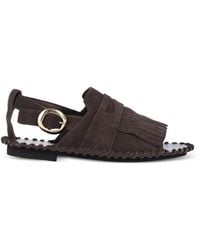 Alexander Hotto - Sandales À Franges Et À Boucle - Lyst