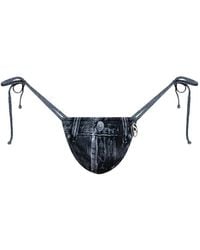 DIESEL - Jodie Denim-Print Bottom - Lyst