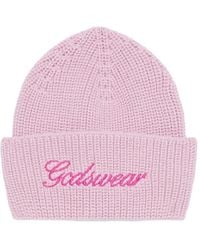 Gcds - Logo-Embroidered Beanie - Lyst