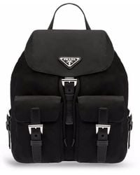 Prada - Rugzak Met Logoplakkaat - Lyst