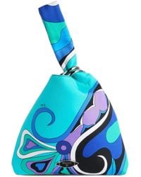 PUCCI - Pucci Orchidee Small Printed Tote Bag - Lyst