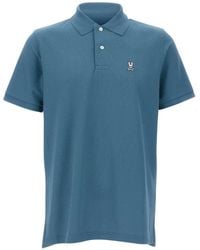 Psycho Bunny - Classic Logo-Embroidered Polo Shirt - Lyst