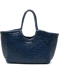 Dragon Diffusion - Big Nantucket Woven Leather Shoulder Bag - Lyst