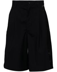 Comme des Garçons - Pleat Detailing Shorts - Lyst