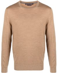 Michael Kors - Core Merino Crew Neck Sweater Clothing - Lyst