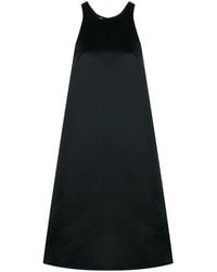 Co. - A-Line Round-Neck Midi Dress - Lyst