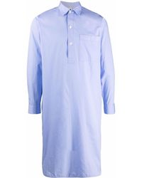 Tekla - Organic Cotton Pyjamas Shirt - Lyst