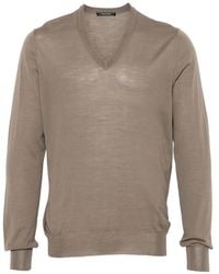 Tagliatore - V-Neck Sweater - Lyst