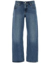 Levi's - Logo-Patch Straight-Leg Jeans - Lyst