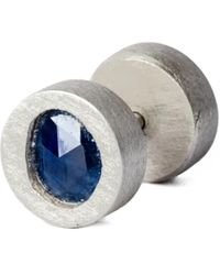 Parts Of 4 - Pendiente en plata de ley con zafiro - Lyst