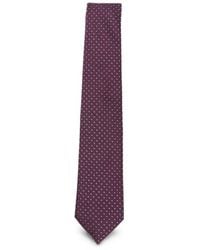 Emporio Armani - Geometric-Pattern Silk Tie - Lyst