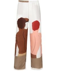 Amir Slama - Graphic-Print Silk Shirt - Lyst
