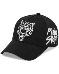 Philipp Plein - Tiger Embroidered Baseball Cap - Lyst