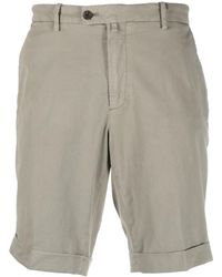 Corneliani - Cotton-Lyocell Bermuda Shorts - Lyst