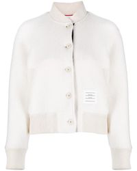 Thom Browne - Bomberjacke Mit Rwb-Streifen - Lyst