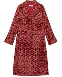 Maliparmi - Patterned Pocket Coat - Lyst