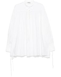 Midorikawa - Gerafelde Blouse - Lyst