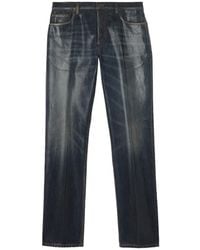 Burberry - Slim Coated Jeans - Lyst