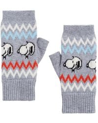 Chinti & Parker - Snoopy Ski Fingerless Gloves - Lyst