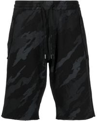 Maharishi - Bonsai Forest-print Cotton Shorts - Lyst