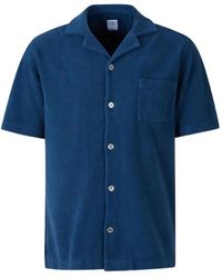 Fedeli - Camisa Con Bolsillo De Parche - Lyst