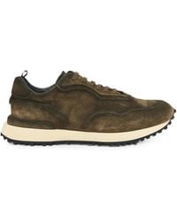 Officine Creative - Panelled Lace-Up Sneakers - Lyst