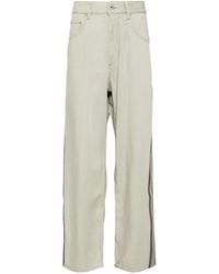 CROQUIS - Side-Stripe Straight-Leg Jeans - Lyst