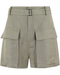 Tela - Shorts mit Gürtel - Lyst