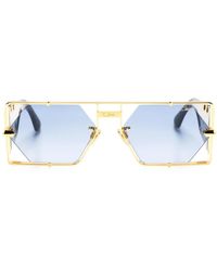 Cazal - Rectangle-Frame Sunglasses - Lyst