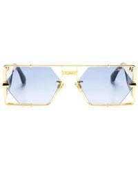 Cazal - Rectangle-Frame Sunglasses - Lyst