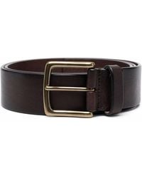 Officine Creative - Grained Buffalo Leather Belt - Lyst