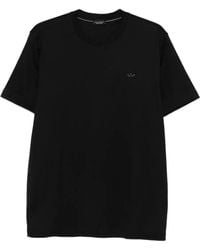 Paul & Shark - Embroidered Logo T-Shirt - Lyst