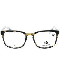 Converse - Tortoiseshell-Effect Rectangle-Frame Glasses - Lyst