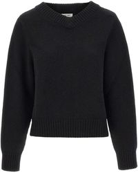 Soft Goat - Chunky-Knit V-Neck Sweater - Lyst