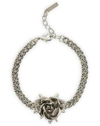 we11done - Spiky Rose-Detail Bracelet - Lyst