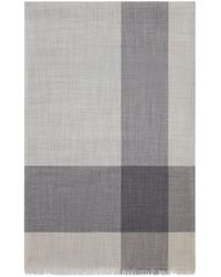Brunello Cucinelli - Karierter Schal Aus Kaschmir - Lyst