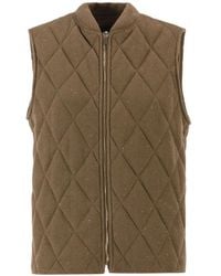 Fabiana Filippi - Quilted-Design Sequin-Embellished Gilet - Lyst