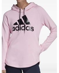 adidas - Stadium Badge Of Sport Hoodie - Lyst