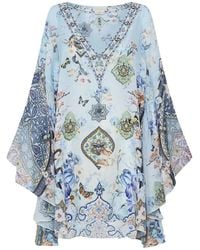 CAMILLA - Graphic-Print Mini Dress - Lyst
